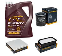 Controllo Set mannol Energia Ultra JP 5W-20 5L per Kia Soul 1.6 CVVT