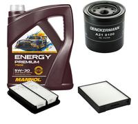 Controllo Set MANNOL Energy Premium 5W-30 5L Per Hyundai Santa Fé I 2.7 V6
