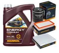 Controllo Set MANNOL Energy Premium 5W-30 5L Per KIA Stonic 1.0 T-GDi 1.4