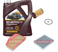 Controllo Set MANNOL Energy Premium 5W-30 5L Per Opel Insignia B Caravan 1.6