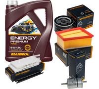 Controllo Set MANNOL Energy Premium 5W-30 5L Per Renault Kangoo/Grand 1.6