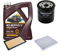 Controllo Set MANNOL Energy Premium 5W-30 5L Per Toyota RAV 4 V 2.5 Hybrid