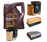 Controllo Set MANNOL Energy Premium 5W-30 5L Per VW Golf Plus 1.6 TDI 2.0