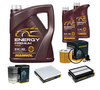 Controllo Set MANNOL Energy Premium 5W-30 7L Per KIA Sportage 1.6 CRDi AWD