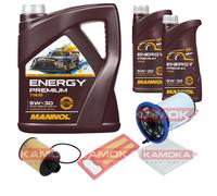 Controllo Set MANNOL Energy Premium 5W-30 7L Per Opel Combo Kasten/Kombi 1.3