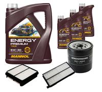 Controllo Set MANNOL Energy Premium 5W-30 8L Per Suzuki Grand Vitara I 2.0