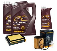 Controllo Set MANNOL Legend Ultra 0W-20 11L Per Lexus LS 600H 460 AWD