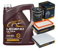 Controllo Set MANNOL Legend Ultra 0W-20 5L Per KIA Rio IV 1.25 1.4 Stonic