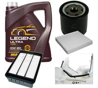 Controllo Set mannol Legend Ultra 0W-20 5L per Mitsubishi Lancer VIII
