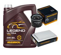 Controllo Set MANNOL Legend Ultra 0W-20 5L Per Suzuki Ignis 1.2 Swift V