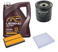Controllo Set MANNOL Legend Ultra 0W-20 5L Per Suzuki Vitara 1.6 AllGrip