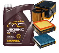 Controllo Set MANNOL Legend Ultra 0W-20 5L Per Toyota Auris Kombi 1.8