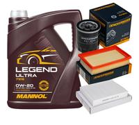 Controllo Set MANNOL Legend Ultra 0W-20 5L Per Toyota Aygo 1.0 VVT-I