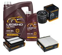 Controllo Set MANNOL Legend Ultra 0W-20 6L Per Mazda CX-30 M Hybrid 3