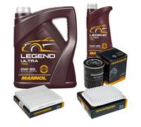 Controllo Set MANNOL Legend Ultra 0W-20 6L Per Mitsubishi Outlander III