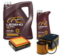Controllo Set MANNOL Legend Ultra 0W-20 6L Per Toyota Auris Kombi 1.8