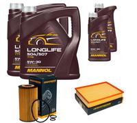 Controllo Set MANNOL LONGLIFE 5W-30 12L Per Mercedes-Benz Sprinter 314 CDI
