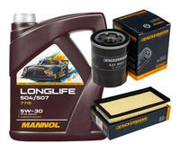 Controllo Set MANNOL LONGLIFE 5W-30 5L Per Mitsubishi Mirage/Space 1.0 1.2