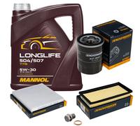 Controllo Set MANNOL LONGLIFE 5W-30 5L Per Mitsubishi Mirage/Space 1.2 1.0