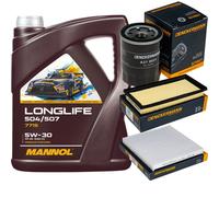 Controllo Set MANNOL LONGLIFE 5W-30 5L Per Mitsubishi Mirage/Space 1.2 1.0