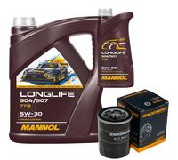 Controllo Set MANNOL LONGLIFE 5W-30 6L Per Mitsubishi Mirage/Space 1.2 1.0