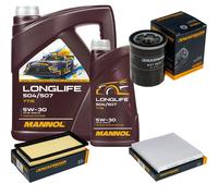 Controllo Set MANNOL LONGLIFE 5W-30 6L Per Mitsubishi Mirage/Space 1.2 1.0