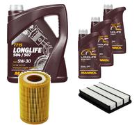 Controllo Set MANNOL LONGLIFE 5W-30 8L Per Opel Frontera B 2.2 DTI