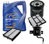 Controllo Set MANNOL Special Plus 10W-30 5L Per Toyota Corolla Compact 1.4