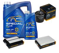 Controllo Set mannol Special Plus 10W-30 6L per Nissan Qashqai II 1.6