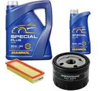 Controllo Set mannol Special Plus 10W-30 6L per Renault Kangoo 1.4 Clio
