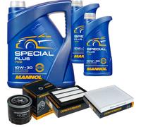 Controllo Set MANNOL Special Plus 10W-30 7L Per Hyundai Tucson 1.6 T-GDi