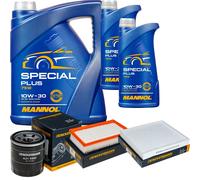 Controllo Set MANNOL Special Plus 10W-30 7L Per KIA Stonic 1.0 T-GDi 1.4