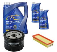 Controllo Set mannol Special Plus 10W-30 7L per Renault Kangoo 1.4 Clio II