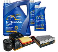 Controllo Set mannol Special Plus 10W-30 7L per VW Golf VI 1.4 Skoda