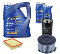 Controllo Set MANNOL Special Plus 10W-30 7L Per VW Transporter IV Bus 2.0