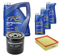 Controllo Set MANNOL Special Plus 10W-30 8L Per Audi A4 Cabriolet 2.4 3.0
