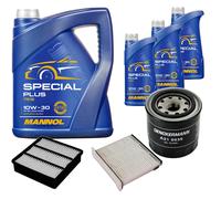 Controllo Set mannol Special Plus 10W-30 8L per Mitsubishi Outlander I 2.4