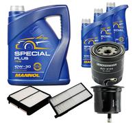 Controllo Set MANNOL Special Plus 10W-30 8L Per Suzuki Grand Vitara I 1.6