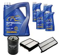 Controllo Set MANNOL Special Plus 10W-30 9L Per Suzuki Grand Vitara I 1.6