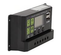 Controllo Solare Controller Solare Controller Solare PWM Display Digitale Controllo Auto Controllo Solare Regolatore Intelligente 30A Tecnologia la Batteria HARN con Controller. Exte Avanzato (10A)