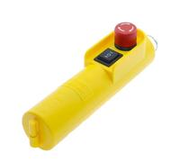 Controllo telecomando alla gru wireless, COB-61DRH Paranco elettrico con controllo della gru a prova di pioggia a funzionamento diretto con pulsante di commutazione a fungo di arresto di emergenza