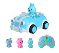 Controllo telecomando delle auto - Remoto auto per bambini | Cartoon Animal Figura Auto giocattolo | Sicuro Radio Controls Toy per il bambino età 1 2 3 | Divertimento auto da corsa di battaglia RC con