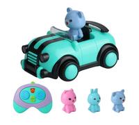 Controllo telecomando delle auto - Remoto auto per bambini | Cartoon Animal Figura Auto giocattolo | Sicuro Radio Controls Toy per il bambino età 1 2 3 | Divertimento auto da corsa di battaglia RC con