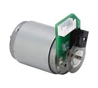 Controllo velocità Motore CC 385 Motore CC 385, Motore CC a Magneti Permanenti con Spazzole Motore CC Targhetta Codici a 96 Linee Encoder Ottico Fase AB Motore CC a Magneti