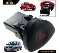 Controllo Warning Faro Emergenza Intermittenti per Clio 2 1.2 1.4 1.5 DCI 1.9d