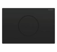 Centralina per WC Geberit con azionamento elettrico del risciacquo, Sigma10, a 2 risciacqui, a batteria, a vite, 115.909., Colorazione: nero / nero opaco - 115.909.DW.6