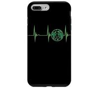 Controllore ATC di traffico aereo di impulso di elettrocardiogramma del radar di volo Custodia per iPhone 7 Plus/8 Plus