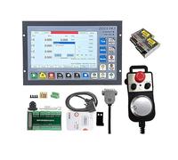 Controllore CNC, DDCSV4.1 Controllore di movimento CNC for macchine for incisione e fresatura di controllo offline a 3/4 assi Volantino elettronico di arresto di emergenza,Compatibilità(4AXIS KIT)
