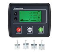 Controllore del Gruppo Elettrogeno con Avvio Automatico, Display LCD, Impermeabile IP65, Protezione Multipla, per Motori e Benzina