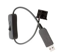 Controllore Del Ventilatore USB | Convertitore PWM USB Per Pin Da 3 O 4 | Adattatore Step Up Per Ventilatori Da Case | Per PC Computer Dispositivi Elettronici Di Raffreddamento Manutenzione Auto